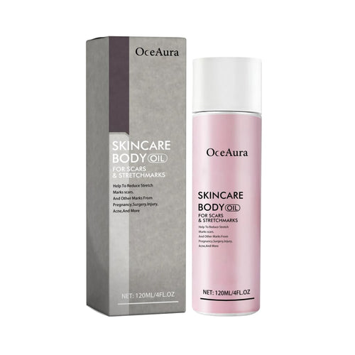 Oceaura Body Skin Care Oil Non-greasy Reduce Scars and Stretch Marks Fade Wrinkles Improve Skin Texture Smoothing Body Oil